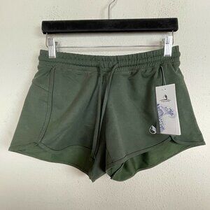 New Icyzone Running Yoga Shorts‎ Women's size S Green